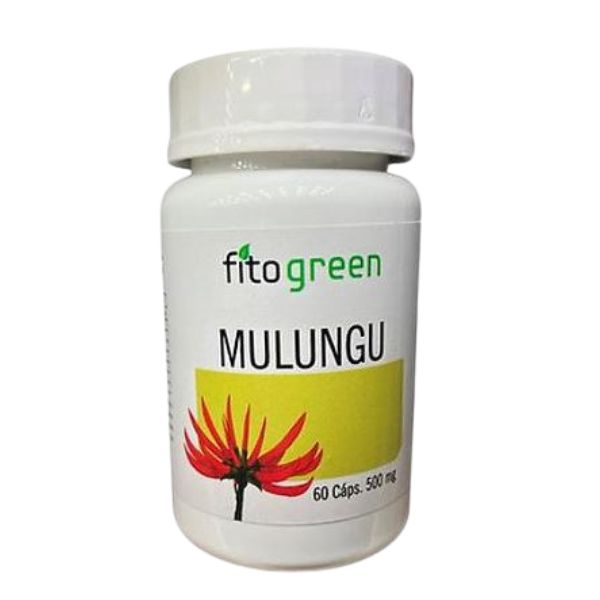 MULUNGU - 60 CAPSULAS - FITO GREEN